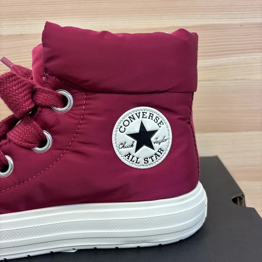 Converse Elements Boot Hi A14274C Chuck Taylor All Star Women 7 Berry Color Way